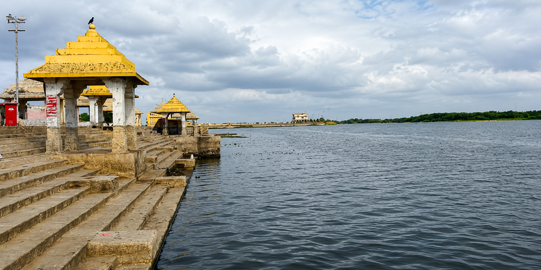 Triveni Sangam near Somnath Temple